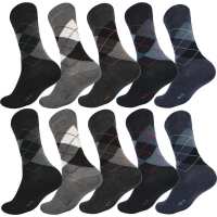 10× Herren Socken Komfortbund – 80% Baumwolle...