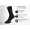 10 Paar Herren Business Socken – Komfortbund – 80% Baumwolle – Schwarz oder Karo Mix