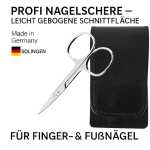 Solingen Nagelschere gehärteter Stahl Extra scharf...