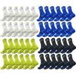 12 Paar Sportsocken Herren Damen – mit Streifen,...