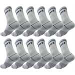 12 Paar Sportsocken Herren Damen – mit Streifen,...
