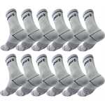 12 Paar Sportsocken Herren Damen – mit Streifen,...
