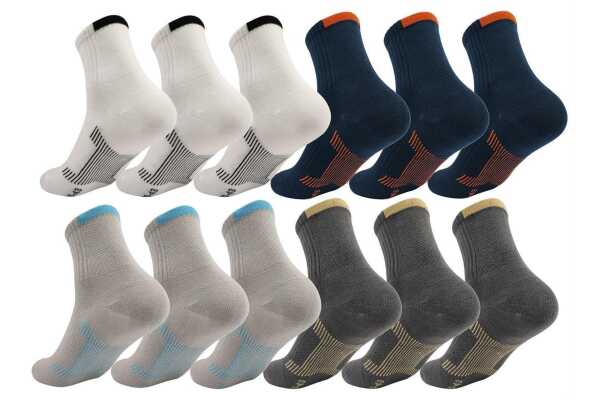 12 Paar Herren Sport Sneaker Socken Quarter Socks Kurzsocken Halbsocken