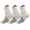 3 Paar Herren Sport Sneaker Socken Quarter Socks Kurzsocken Halbsocken Ecru/43-46