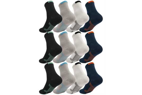 12 Paar Herren Sport Sneaker Socken Quarter Socks Kurzsocken Halbsocken Mix2/40-43