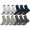 12 Paar Herren Sport Sneaker Socken Quarter Socks Kurzsocken Halbsocken Mix4/43-46