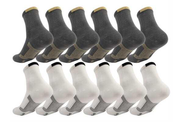 12 Paar Herren Sport Sneaker Socken Quarter Socks Kurzsocken Halbsocken Mix6/43-46