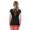 Damen Longshirt Spitzeneinsatz am Rücken Gr. S/M;