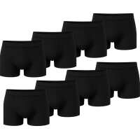 Herren Boxer Shorts Set – Baumwolle,  Schwarz M 8