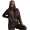 Damen Freizeitanzug Hausanzug Homewear Jogginganzug, Schokobraun M/38