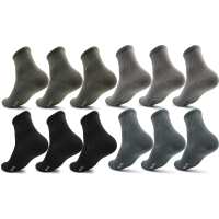 3 Paar Herren Quarter Socken halbhoch mit Belüftung...