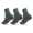 3 Paar Herren Quarter Socken halbhoch mit Belüftung Sport Freizeit Baumwolle Marineblau/43-46