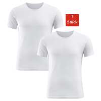 Herren 2x Unterhemd aus 100 % Baumwolle – Nahtloses...