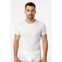 Herren 2x Unterhemd aus 100 % Baumwolle – Nahtloses Basic Shirt ohne Seitennähte, atmungsaktiv & hautfreundlich