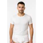 Herren 2x Unterhemd aus 100 % Baumwolle – Nahtloses Basic Shirt ohne Seitennähte, atmungsaktiv & hautfreundlich