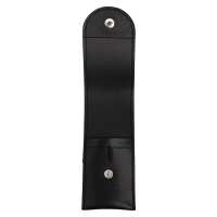 1x Solingen Nagelschere 1x Hautschere gehärteter Stahl – Extra scharf mit gebogener Schneide Echt-Leder Etui