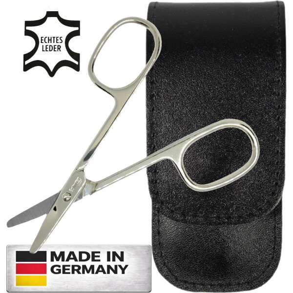 Baby-Nagelschere Solingen mit Echt-Leder Etui