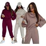 Jogginganzug Damen Trainingsset OVERSIZE – Hoodie...