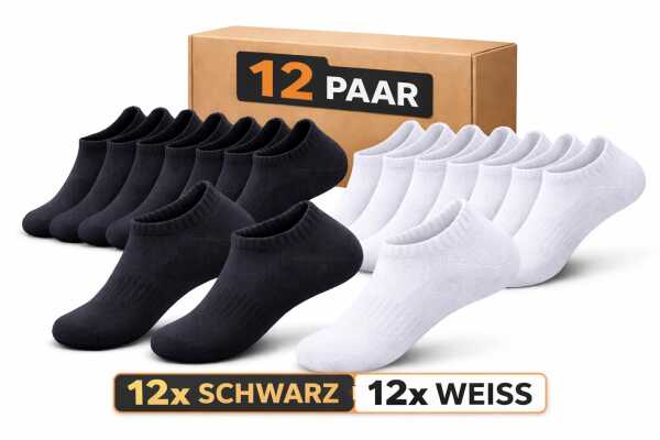 Sportsocken Herren mit Frottee-Sohle – Atmungsaktiv & Gepolstert für Sport und Freizeit