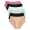 Damen Slips 6er Pack mit Spitze, elastisch & bequem, 95% Polyamid