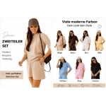 Damen Zweiteiler Set Shorts & Shirt – Sommer...