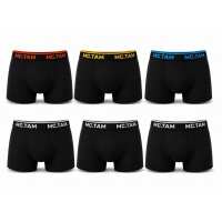 Boxershorts Herren 6er Pack Baumwolle Stretch – ohne Innenetikett – bequemer Komfortbund – atmungsaktiv