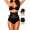 Damen Shapewear Slip High Waist Bauchweg Miederhose Schwarz figurformend