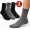 3 | 6 | 12 Paar Wollsocken Wintersocken 80% Wolle mit Plüschsohle, Gr. 39-42 43-46