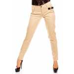 Damen Elegant Chino Urban Stoffhose Skinny Röhre...