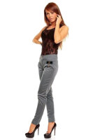 Damen Elegant Chino Urban Stoffhose Skinny Röhre Hose mit Taschen Röhrenhose;