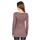 Longshirt Shirt Top Mini Kleid V-Ausschnitt ; Cappuccino S/M 36/38