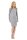 Damen Klassisches Minikleid Kleid Tunika Top; Grau/M/38