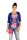 Damen Blazer Kurzjacke Jacke, S/M, Blau
