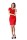 Damen Kleid Elegant; Rot/M/38