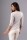 Damen Longshirt mit verlängerte Saumenden; Beige/XL/42