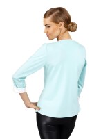Damen Blazer Kurzjacke Jacke, S/M, Mintgrün