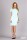Kleid klassisch elegant Sommer Mini-Kleid; Mintgrün L/40