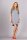 Damen Kleid klassisch elegant Mini-Kleid; Grau/S/36