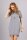 Kleid klassisch elegant Mini-Kleid Gr. 36 38 40 S M L, M87 Grau M/38
