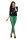 Leggings Jeggings Damen Hose mit Streifen seitlich 2 farbig;