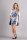 Mini-Kleid Tunika Muster Punkte, Keise Blumen Gr. 36 38 , S M, M95