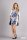 Mini-Kleid Tunika Muster Punkte, Keise Blumen Gr. 36 38 , S M, M95 6 M/38