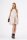 Kleid Klassisches Minikleid; Beige S/36
