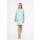 Damen Kleid klassisch elegant Mini-Kleid; Mintgrün/M/38