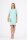 Damen Kleid klassisch elegant Mini-Kleid; Mintgrün/S/36