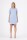 Damen Kleid klassisch elegant Mini-Kleid; Babyblau/M/38
