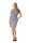 Kleid Elegant Abendkleid Mini Kleid Gr. 36 38 40 42 S M L XL, M72 Grau L/40