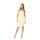 Damen Kleid Elegant; Gelb/XL/42
