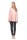Longshirt weit geschnitten Top 10 Farben Gr. 36 38 40 42 44 46, 8538 Altrosa