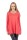 Longshirt weit geschnitten Top 10 Farben Gr. 36 38 40 42 44 46, 8538 Koralle